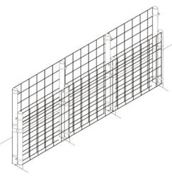 Fence Kit 11 Extend Up To 100 Inches (Chain Link, Strongest) Fence Kit 11 Extend Up To 8 feet (Chain Link, Strongest)